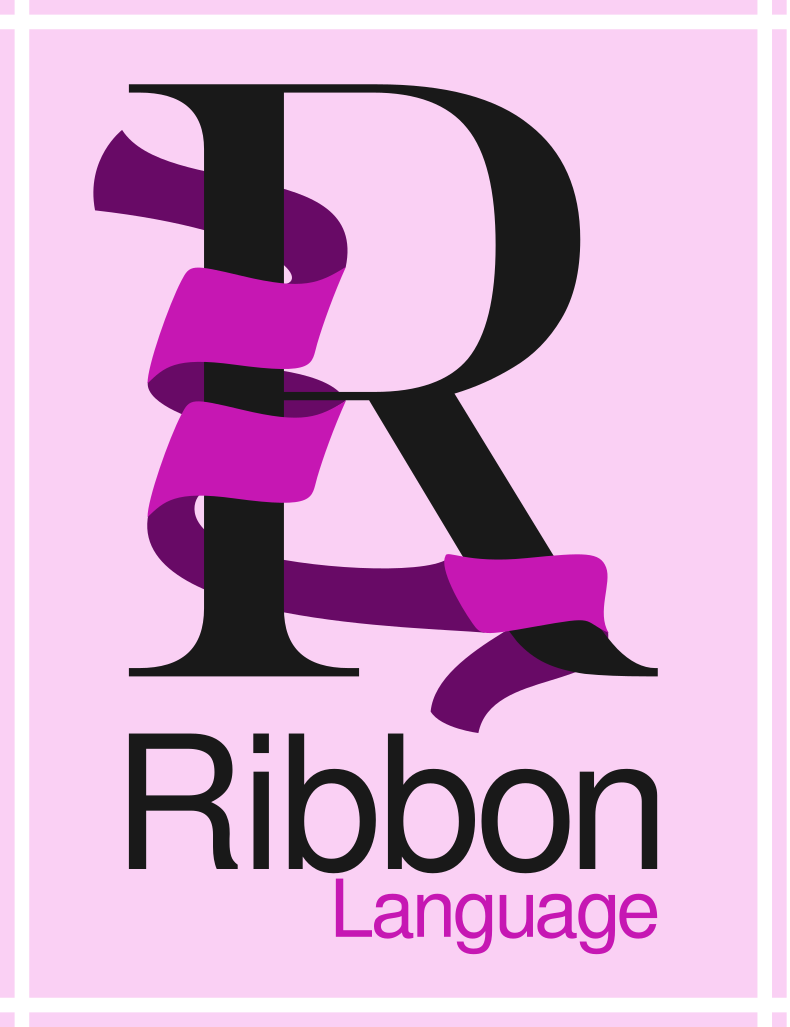 Ribbon Language Poster